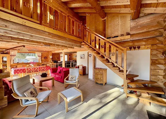 Les Sorbiers, En Rondins, Classé 4****étoiles Chalet *